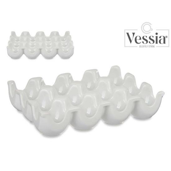 Prekės „Serviravimo lėkštė kiaušiniams 20*15cm 12k Vessia“ paveikslėlis