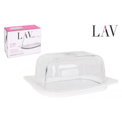 Prekės „Sviestinė plast/stikl. 400ml LAV“ paveikslėlis