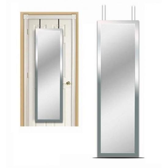 Prekės „Veidrodis 34*124cm pakabinamas ant durų sidabr.“ paveikslėlis