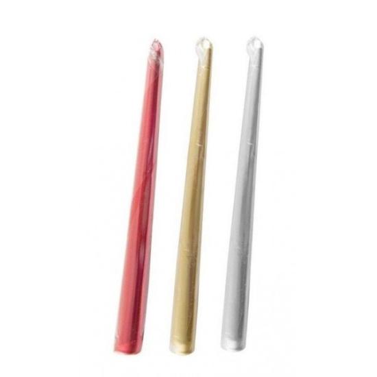 Prekės „Žvakė 25cm 39.2gr 3-jų spalv.“ paveikslėlis
