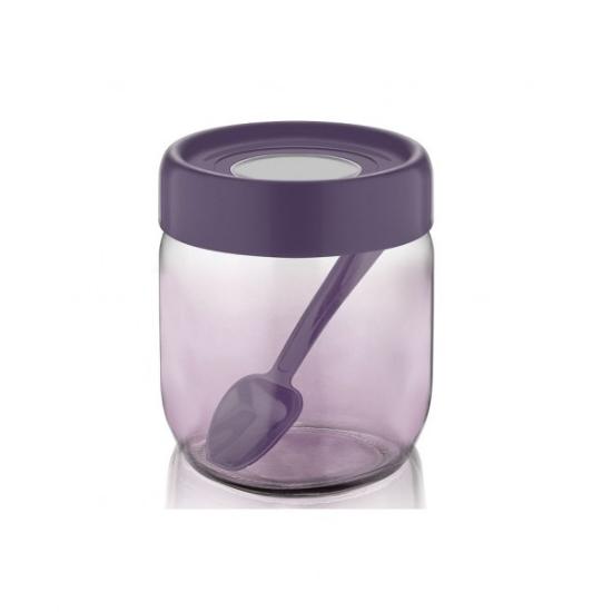 Prekės „Indelis stikl. 425ml C-421/420 VIOLET/GR“ paveikslėlis