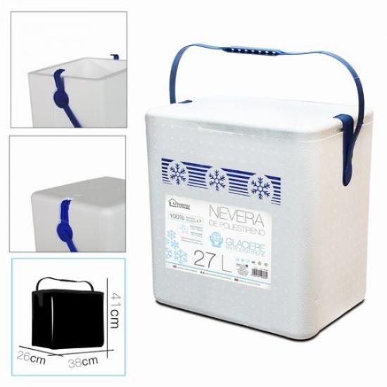 Prekės „Šaltkrepšis polistir. 27L 41*37.5*25.5cm ISOTERM“ paveikslėlis