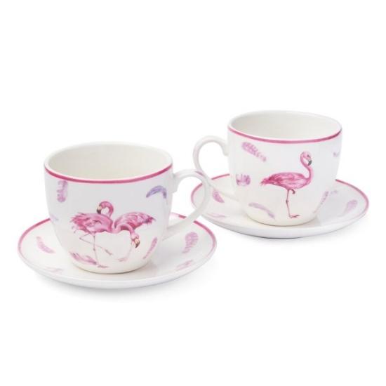 Prekės „Puodukų 250ml s/l 2vnt rink. FLAMINGO“ paveikslėlis