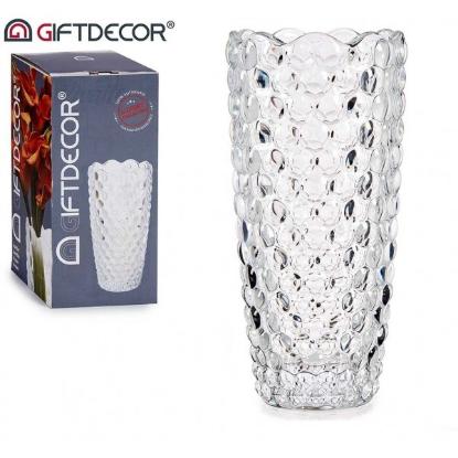Prekės „Vaza stikl. 25*12cm BUBBLE GIFT“ paveikslėlis