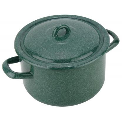 Prekės „Puodas emal. 18cm 3.0L s/d GREEN“ paveikslėlis
