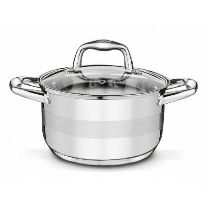 Prekės „Puodas nerūd. pl. 18cm 2.5L indukc. ALMA“ paveikslėlis