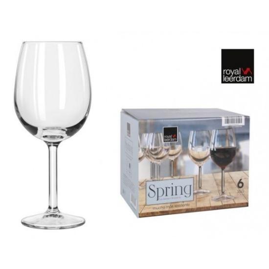 Prekės „Taurės vynui 350ml 6vnt SPRING“ paveikslėlis