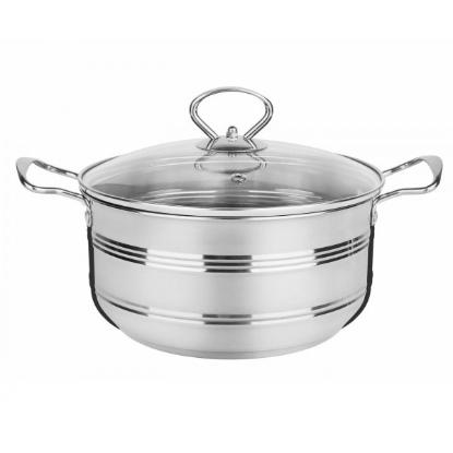 Prekės „Puodas nerūd. pl. 20cm 3.0L indukc. EVA“ paveikslėlis