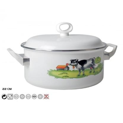 Prekės „Puodas emal. 22cm 3.4L s/d BD09078D“ paveikslėlis