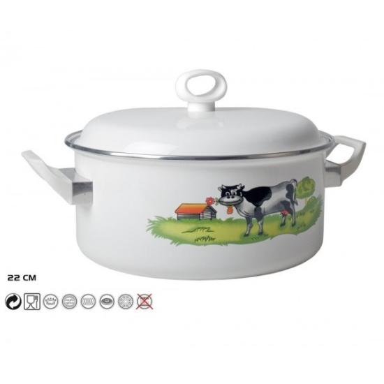 Prekės „Puodas emal. 22cm 3.4L s/d BD09078D“ paveikslėlis