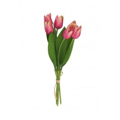 Prekės „Dirbtinė gėlė TULPĖ 38cm 6vnt.“ paveikslėlis