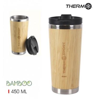 Prekės „Puodukas - termo kelioninis 450ml THERM BAMB“ paveikslėlis