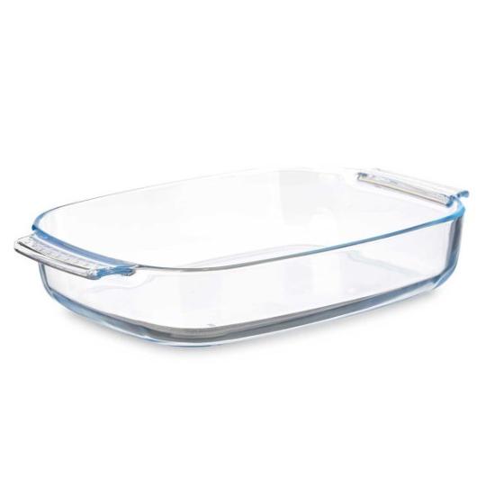 Prekės „Indas kepimui stikl. 2.7L 34*22*6cm 90543“ paveikslėlis