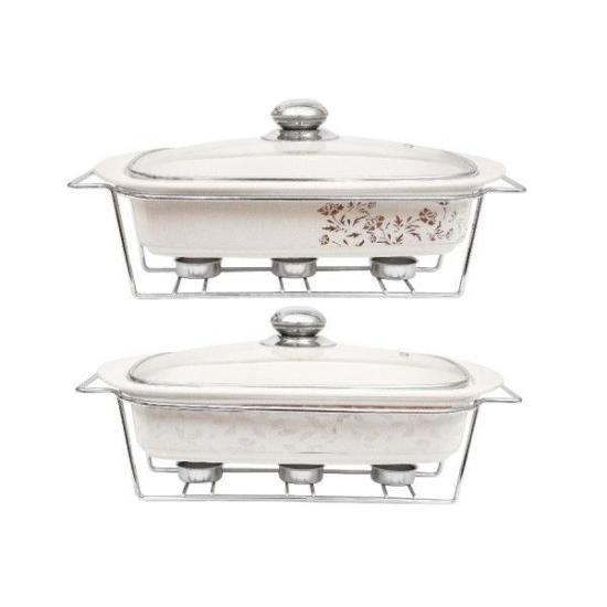 Prekės „Indas kepimui s/d 2.2L 33*24*12cm su stovu CX911“ paveikslėlis