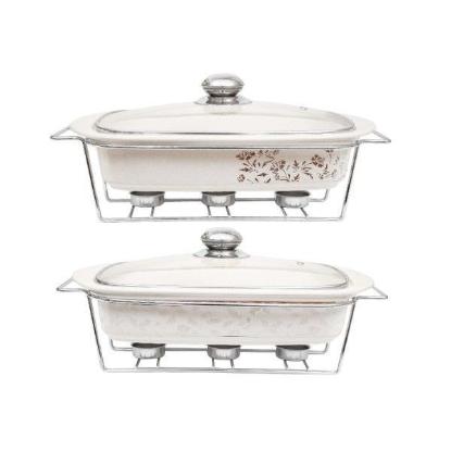 Prekės „Indas kepimui s/d 2.2L 33*24*12cm su stovu CX911“ paveikslėlis