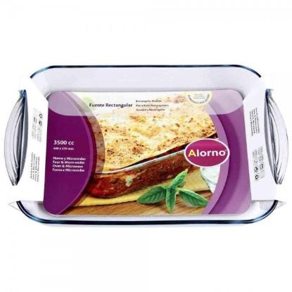 Prekės „Indas kepimui stikl. 3.5L 40*27cm  9124 Alorno“ paveikslėlis