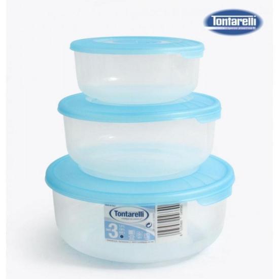 Prekės „Dėžutės maistui plast. 0.5/1/1.7L 3vnt FAMILY“ paveikslėlis