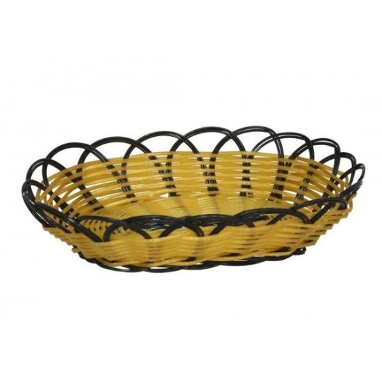 Prekės „Krepšelis pintas duonai 23*16*6cm oval“ paveikslėlis