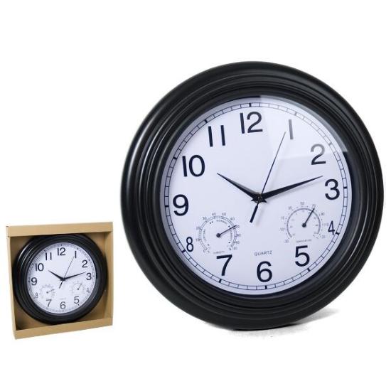 Prekės „Laikrodis plast. sieninis 33cm“ paveikslėlis