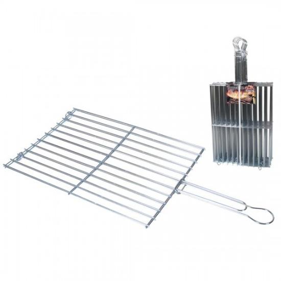 Prekės „Kepimo grotelės met. 30*41cm BBQ“ paveikslėlis