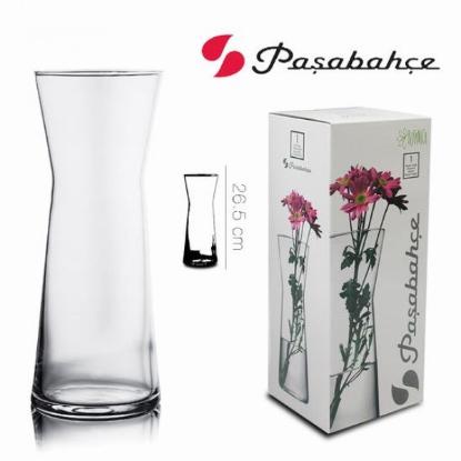Prekės „Vaza stikl. 26.5cm FLORA“ paveikslėlis
