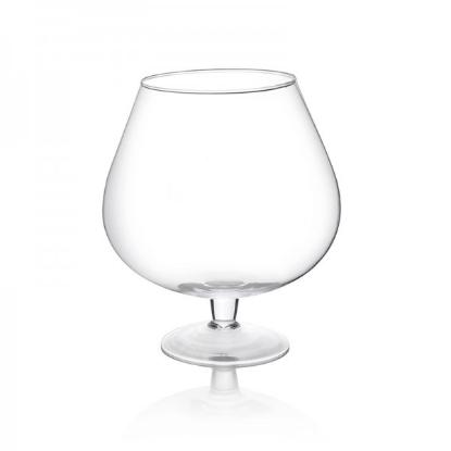Prekės „Vaza-taurė stikl. 22cm OB6“ paveikslėlis