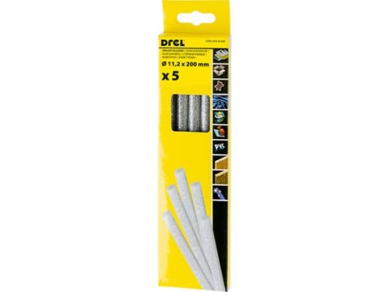 Prekės „Karštų klijų lazdelės 11,2 mm x 200 mm, su blizgučiais, sidabrinės, 5 vnt.
“ paveikslėlis