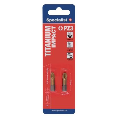 Prekės „SPECIALIST+ antgalis TITANIUM PZ3, 25 mm, 2 vnt.“ paveikslėlis