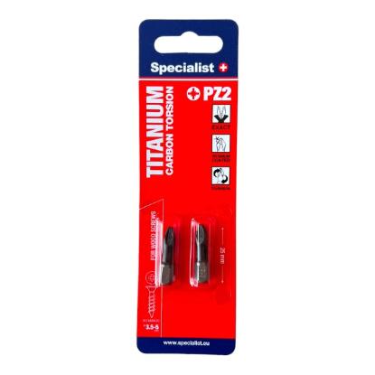 Prekės „SPECIALIST+ antgalis TITAN CARBON PZ2, 25 mm, 2 vnt.“ paveikslėlis