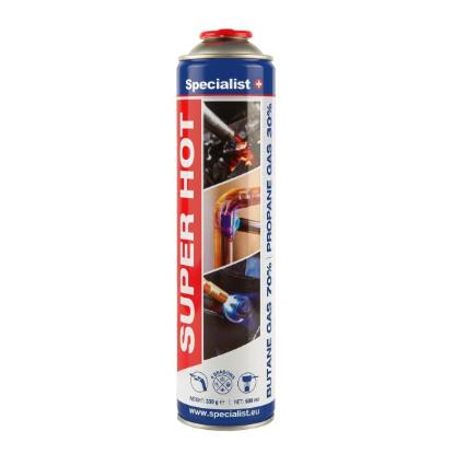 Prekės „SPECIALIST+ dujos SUPER HOT, 600 ml“ paveikslėlis