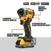 Prekės „Smūginis suktuvas DeWALT DCF850E2T; 18V 2x1,7Ah“ paveikslėlis