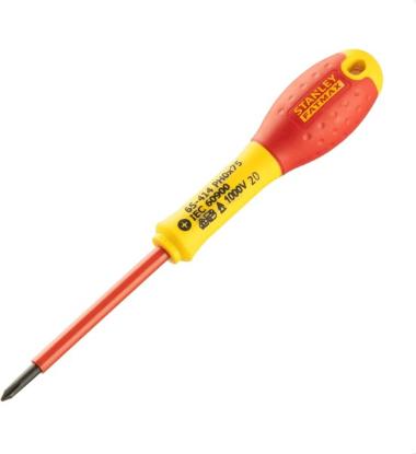 Prekės „Stanley Fatmax el. atsuktuvas VDE PH0x75 mm, 1000V“ paveikslėlis