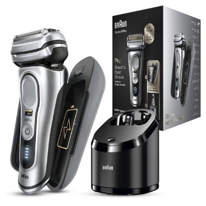 Prekės „BRAUN Pro 9477cc Silver W&D Skutimosi mašinėlė“ paveikslėlis