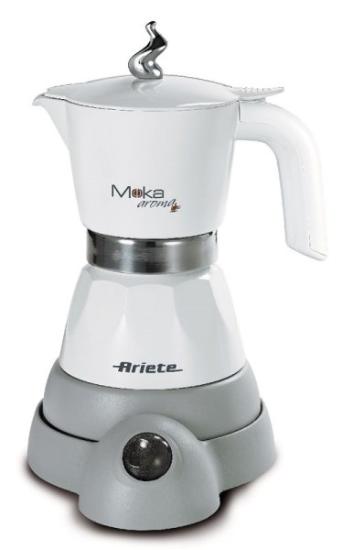 Prekės „ARIETE 1358/10 baltas el. Moka Aroma Kavos aparatas“ paveikslėlis