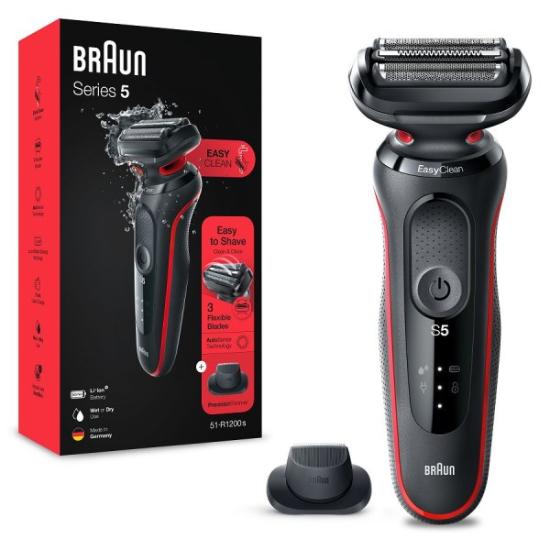 Prekės „BRAUN 51-R1200s W&D Skutimosi mašinėlė“ paveikslėlis