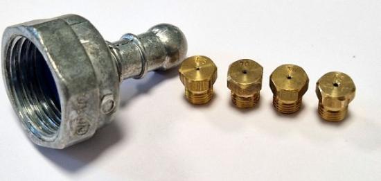 Prekės „GRATUS Purkštukų komplektas 1x0,85, 2x0,70, 1x0,55 mm“ paveikslėlis