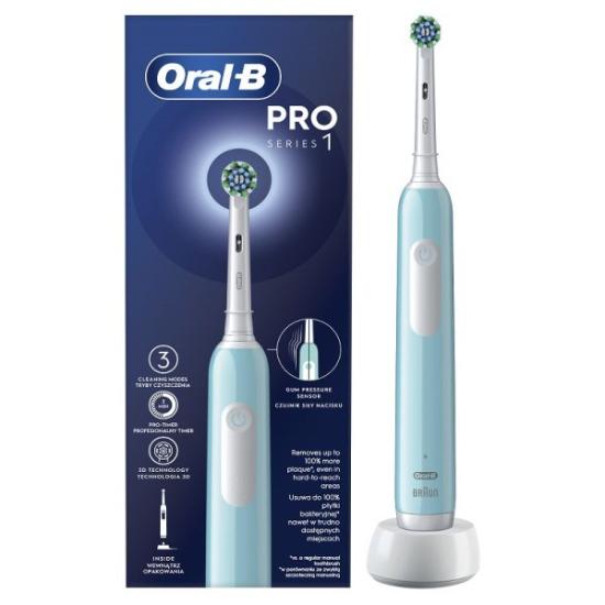 Prekės „BRAUN D305.513.3 Pro Series 1 mėlynas Cross Action dantų šepetėlis“ paveikslėlis