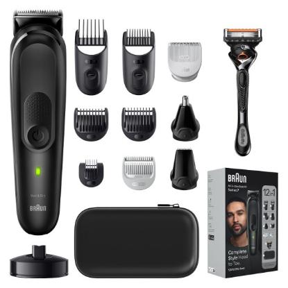 Prekės „BRAUN MGK7460 Wet&Dry multi kirptuvas 12in1“ paveikslėlis