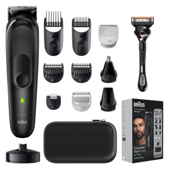 Prekės „BRAUN MGK7460 Wet&Dry multi kirptuvas 12in1“ paveikslėlis
