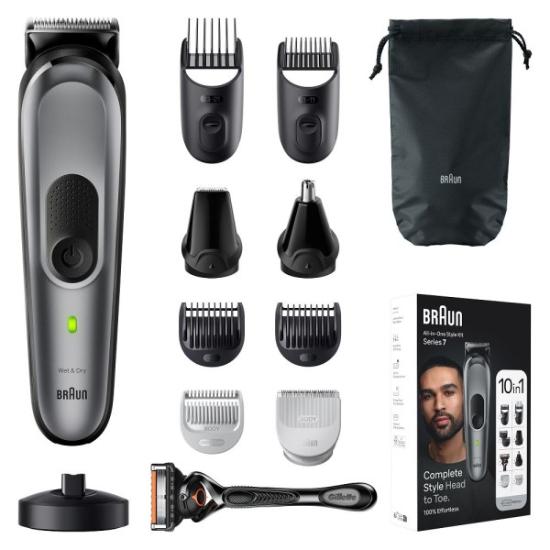 Prekės „BRAUN MGK7420 Wet&Dry multi kirptuvas 10in1“ paveikslėlis