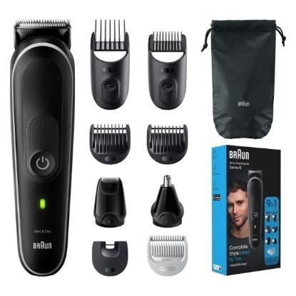Prekės „BRAUN MGK5410 Wet&Dry multi kirptuvas 9in1“ paveikslėlis