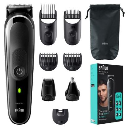Prekės „BRAUN MGK3440 Wet&Dry multi kirptuvas 8in1“ paveikslėlis
