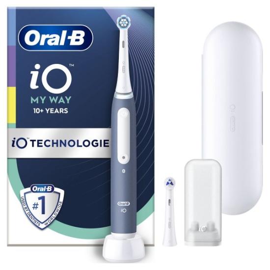 Prekės „BRAUN iOG4K.2N6.1DK iO My Way Teens 10+ Ocean Blue dantų šepetėlis“ paveikslėlis