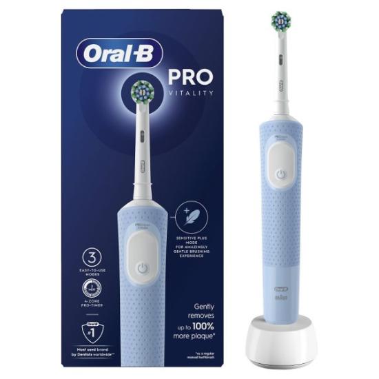Prekės „BRAUN D103.413.3 Vitality Pro Melsvas dantų šepetėlis“ paveikslėlis