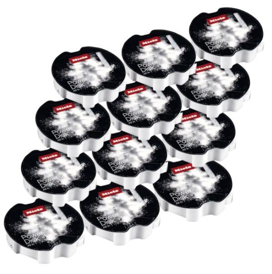 Prekės „MIELE 12358120 PowerDisk 400 g  (12vnt rinkinys ) miltelių granulės indaplovėms“ paveikslėlis