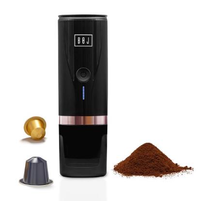 Prekės „BOJ 05204504 GIRO juodas nešiojamas espresso aparatas“ paveikslėlis