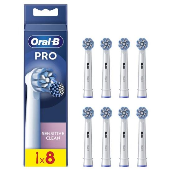 Prekės „BRAUN EB 60RX-8 Sensitive Clean Pro X-filaments antgaliai dantų šepetėliui“ paveikslėlis