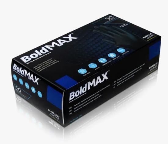Prekės „Nitrilinės pirštinės BOLD-MAX XL dydis“ paveikslėlis
