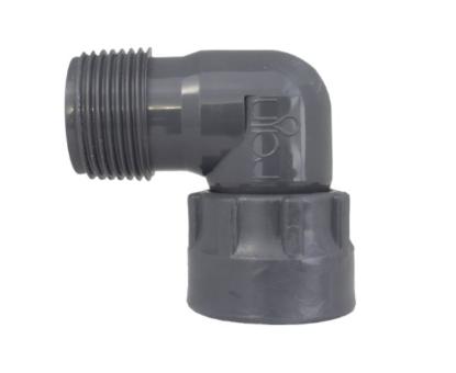 Prekės „PVC alkūninė jungtis 1"Fx1"M W“ paveikslėlis