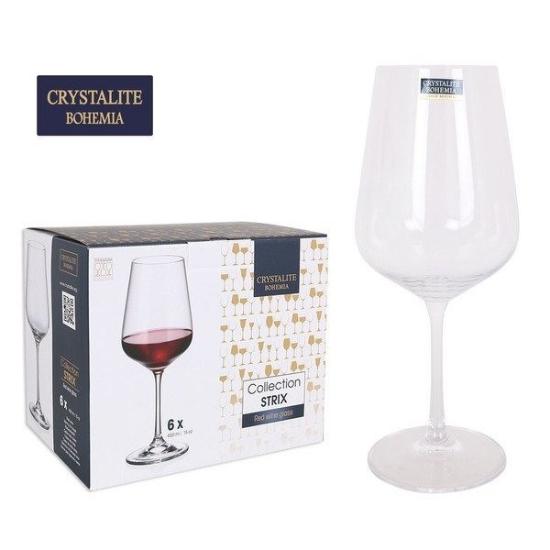 Prekės „Taurės vynui 450ml 6vnt STRIX Bohemia“ paveikslėlis